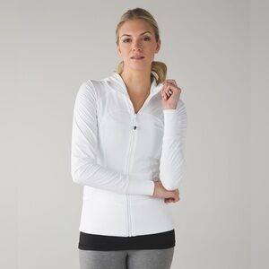 Lululemon In Flux Reversible Light Running Jacket w Hood